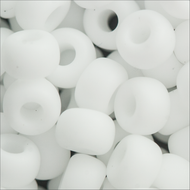 Miyuki Rocailles 6/0 0402F White Opaque Matte