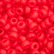 Miyuki Rocailles 11/0 0407 Vermillion Red Opaque Qty:10g Tube