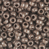 Miyuki Rocailles 11/0 0409 Chocolate Brown Opaque Qty:10g Tube