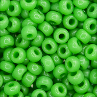 Miyuki Rocailles 11/0 0411 Jade Green Opaque Qty:10g Tube