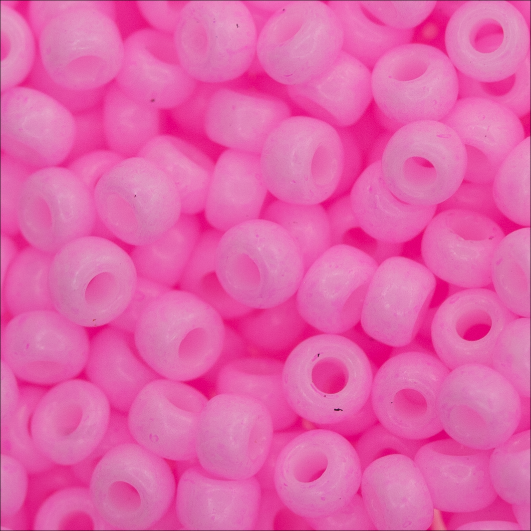 Miyuki Rocailles 11/0 0415 Pink Opaque Qty:10g Tube
