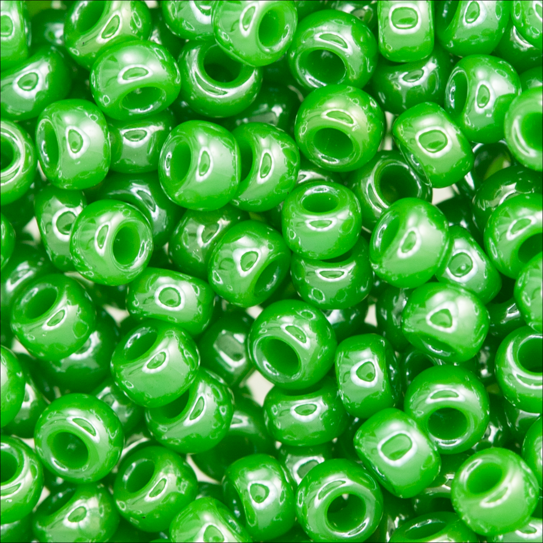 Miyuki Rocailles 11/0 0431 Jade Green Opaque Luster Qty:10g Tube