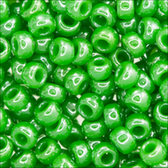 Miyuki Rocailles 11/0 0431 Jade Green Opaque Luster Qty:10g Tube