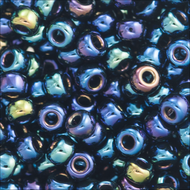 Miyuki Rocailles 11/0 0452 Dark Blue Iris Qty:10g Tube