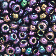 Miyuki Rocailles 11/0 0454 Purple Iris Qty:10g Tube