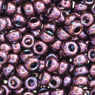 Miyuki Rocailles 11/0 0460 Dark Raspberry Metallic  Qty:10g Tube