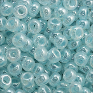 Miyuki Rocailles 11/0 0522 Light Aqua Ceylon Qty:10g Tube