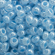 Miyuki Rocailles 11/0 0524 Sky Blue Ceylon Qty:10g Tube