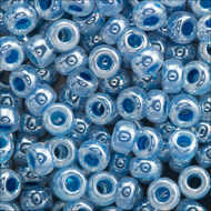 Miyuki Rocailles 11/0 0545 Dark Sky Blue Ceylon Qty:10g Tube