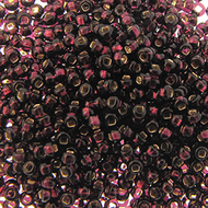 Czech Seedbeads 11/0 Dark Amethyst Silver Lined