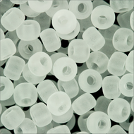 Miyuki Rocailles 8/0 0131F Crystal Transparent Matte 