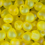 Miyuki Drops 0136FR Yellow Transparent Matte AB 