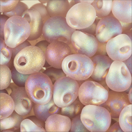 Miyuki Drops 0142FR Smokey Amethyst Transparent Matte AB 