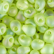 Miyuki Drops 0143FR Chartreuse Transparent Matte AB 