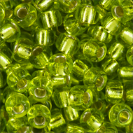 Miyuki Rocailles 8/0 0014 Chartreuse Transparent Silver Lined 