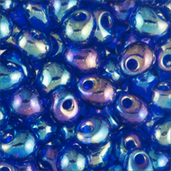 Miyuki Drops 0177 Cobalt Blue Transparent AB