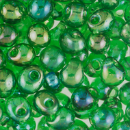 Miyuki Drops 0179 Green Transparent AB