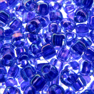 Miyuki Triangles 10/0 1829 Light Blue/Violet Color Lined Qty:10g