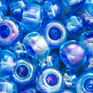 Miyuki Rocailles 6/0 1829 Light Blue/Violet Color Lined
