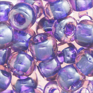 Miyuki Rocailles 6/0 1835 Amethyst/Dark Violet Color Lined