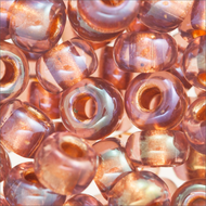 Miyuki Rocailles 6/0 1838 Amethyst/Copper Color Lined