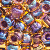 Miyuki Rocailles 6/0 1839 Gold/Amethyst Color Lined