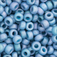 Miyuki Rocailles 11/0 2030 Steel Blue Metallic Matte Luster Qty:10g Tube