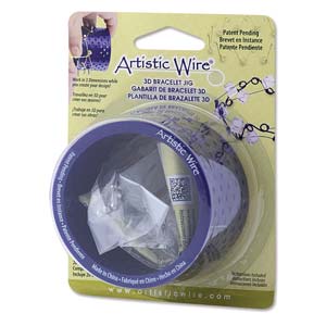 Artistic Wire Bracelet Jig 3D with Pegs
