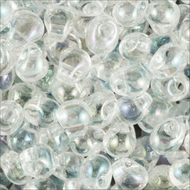 Miyuki Drops 0250 Crystal Transparent AB