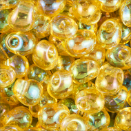 Miyuki Drops 0251 Light Topaz Transparent AB