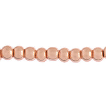 Load image into Gallery viewer, Metallized Glass Beads Copper 2mm Qty: 24&quot; Strand
