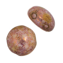 Load image into Gallery viewer, Czech Candy Beads 8mm Pink Terracotta Luster Qty:22 Beads
