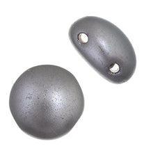 Load image into Gallery viewer, Czech Candy Beads 8mm Cool Grey Pastel Pearl Qty:22 Beads
