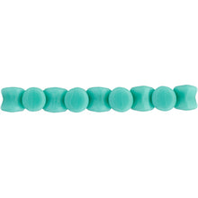 Load image into Gallery viewer, Czech Pellet Beads 4x6mm Turquoise Alabaster Opaque Qty:44 Strung

