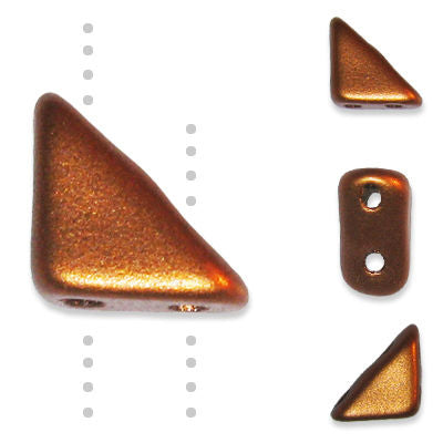 Czech Tango Beads 6mm Matte Copper Qty:5g