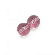 Czech Druk Rounds 3mm Amethyst Qty: 50