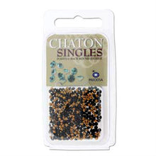 Load image into Gallery viewer, Preciosa Chatons 8SS Jet Qty: Approx. 3g

