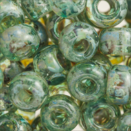 Miyuki Rocailles 6/0 4506 Olivine Transparent Picasso