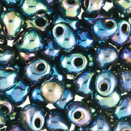 Miyuki Drops 0455 Blue Iris Variegated 
