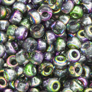 Miyuki Rocailles 11/0 4571 Czech Coated Crystal Magic Orchid Qty:10g Tube