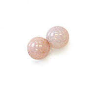 Czech Druk Rounds 4mm Milky Pink Lumi Qty:100