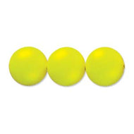 Swarovski #5810 Pearl Rounds 10mm Neon Yellow Qty:10