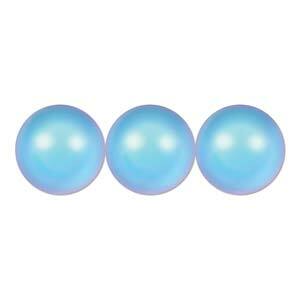 Swarovski #5810 Pearl Rounds 10mm Iridescent Light Blue Qty:10