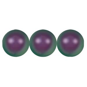 Swarovski #5810 Pearl Rounds 10mm Iridescent Purple Qty:10