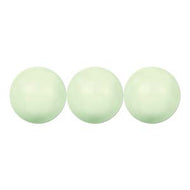 Swarovski #5810 Pearl Rounds 6mm Pastel Green Qty:25