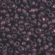 Czech Seedbeads 11/0 Amethyst Transparent