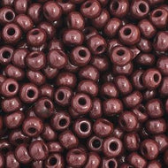 Czech Seedbeads 11/0 Dark Brown Opaque