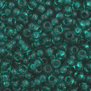 Czech Seedbeads 11/0 Teal Transparent