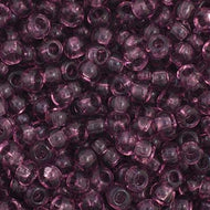 Czech Seedbeads 11/0 Light Amethyst Transparent