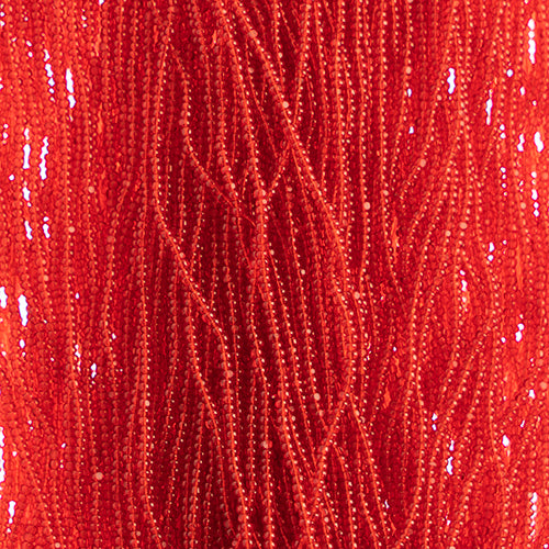 Czech Charlottes 15/0 Light Red Transparent Qty: approx 8.6g